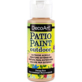 DecoArt Vintage Rose Patio Paint outdoor acrylic paint in 2 oz bottle, suitable for exterior patio and garden projects