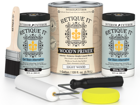 Multi-purpose Smooth Finish Kit (4x Lg) - White Wash