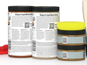 Large Cedar Wood'n Finish Kit from Retique It® for multi-purpose wood finishing and restoration projects.