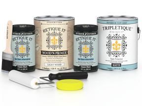 Multi-purpose Smooth Finish Kit (4x Lg) - Classic Black - Interior Top Coat