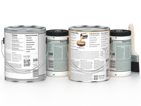 Multi-purpose Smooth Finish Kit (4x Lg) - White Wash - Exterior Top Coat