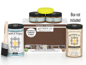 Multi-purpose Smooth Finish Kit (Large) - Dark Oak - Interior Top Coat