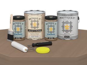 Multi-purpose Smooth Finish Kit (4x Lg) - Barn Wood - Exterior Top Coat