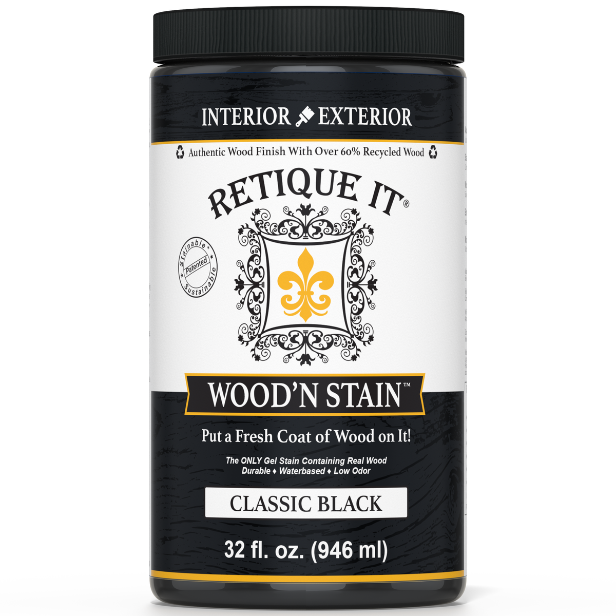 Wood'n Stain - Classic Black