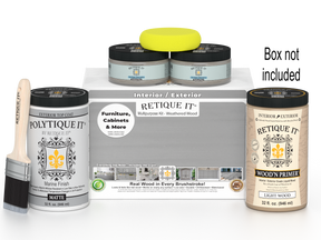 Multi-purpose Smooth Finish Kit (Large) - Weathered Wood - Exterior Top Coat