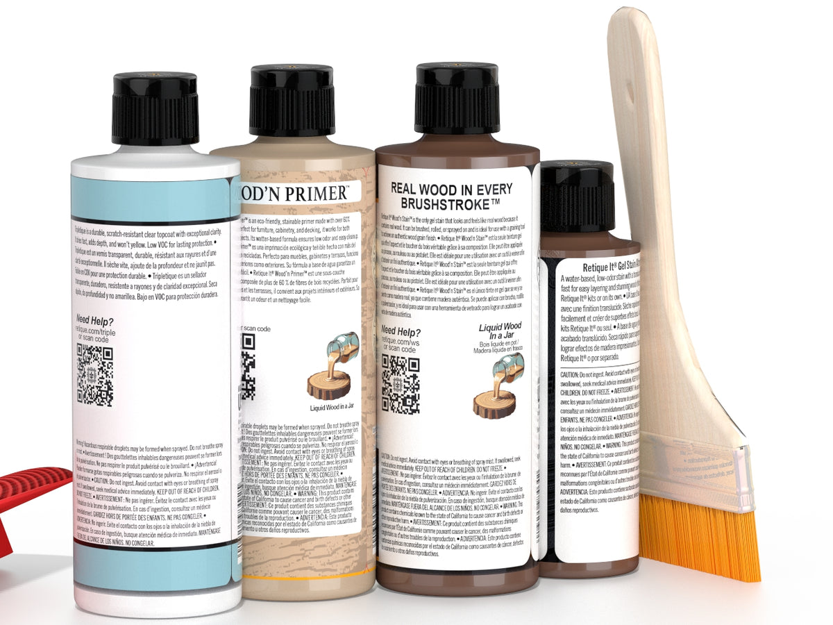 Tabletop Wood'n Finish Kit - Java