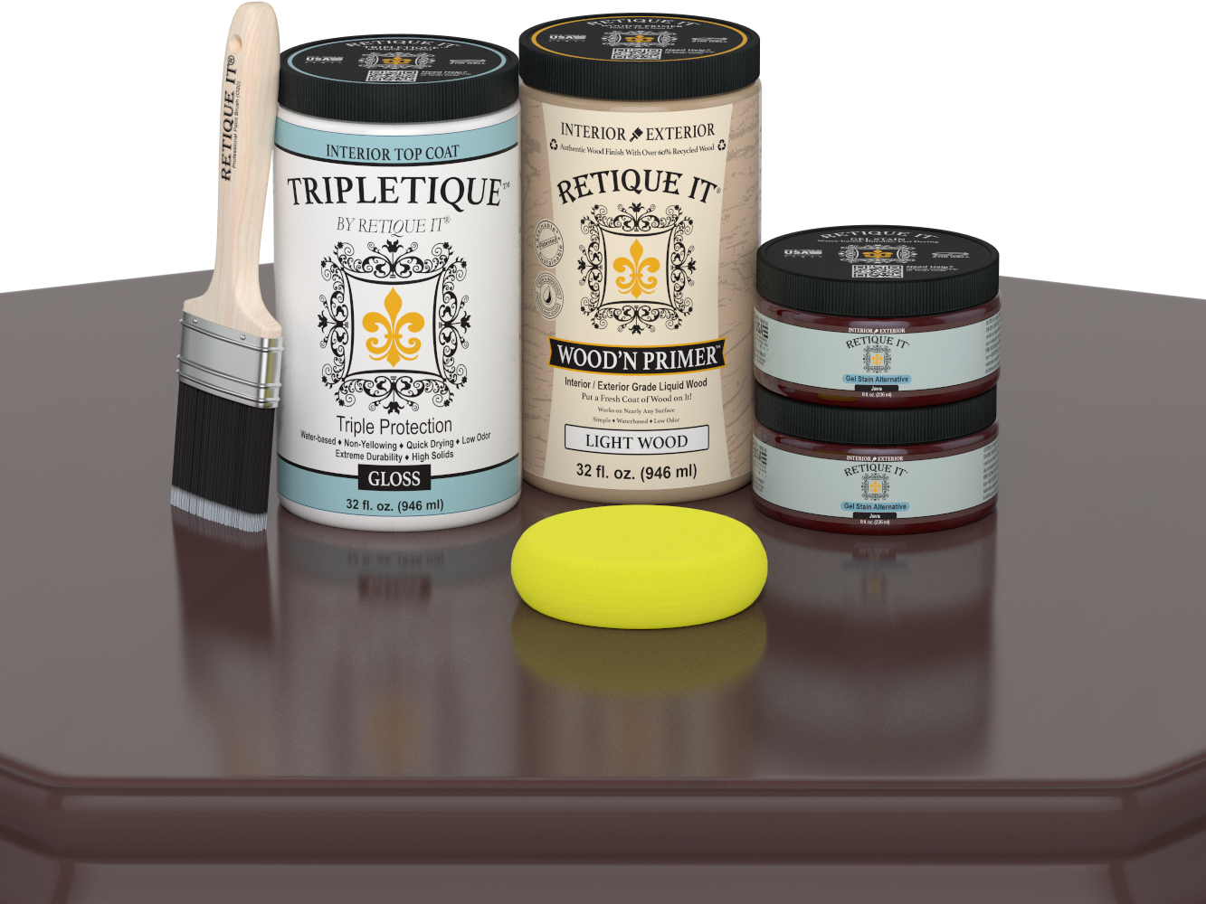 Multi-purpose Smooth Finish Kit (Large) - Java - Exterior Top Coat