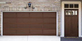 Wood'n Door Smooth Finish Kit (Front & Garage Door) - Java