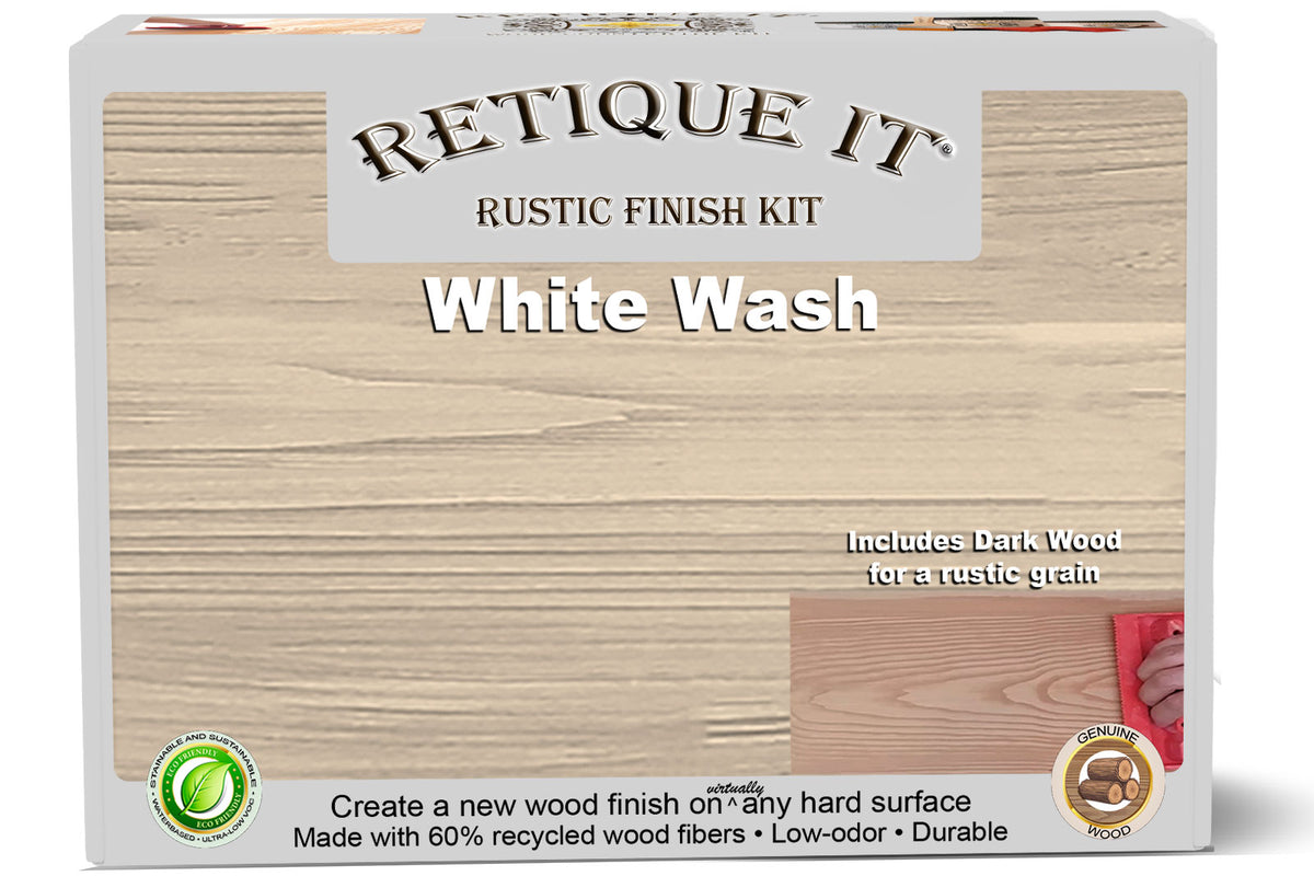 Rustic Finish Kit - White Wash