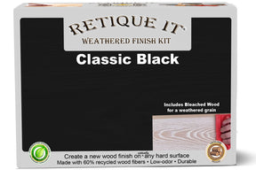 Weathered Finish Kit - Classic Black