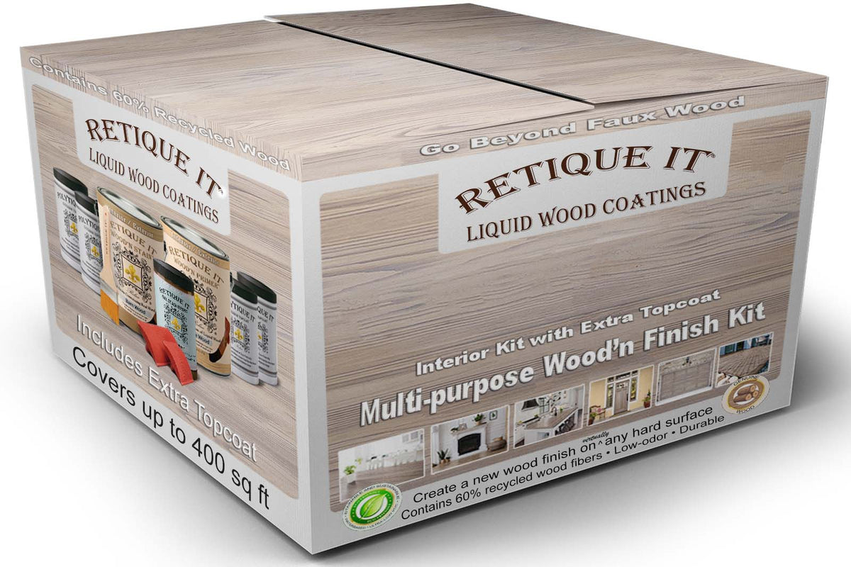 Multi-purpose Wood'n Kit (4x Lg) - French Oak - Exterior Top Coat